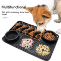 Tapis de léchage à ventouses pour chien